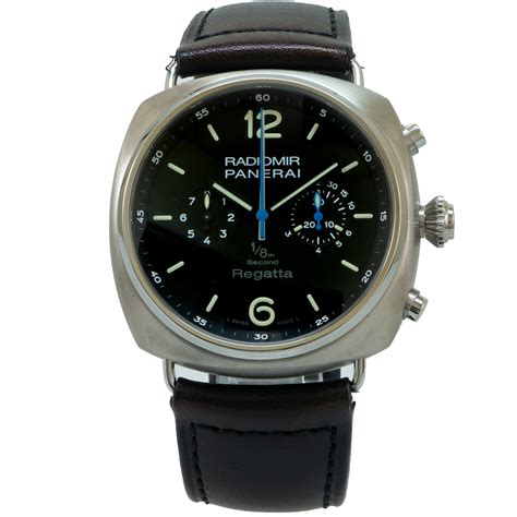 panerai radiomir regatta pam 343|Panerai Radiomir Regatta 1/8th Second Titanio .